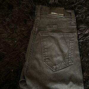 Kendall + Kylie black skinny jeans size 24